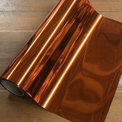 Foil, Orange Heat Transfer Vinyl 19 HTV