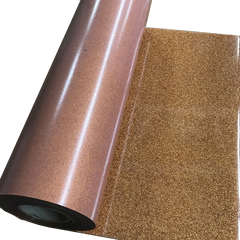 Glitter, Tangerine Heat Transfer Vinyl 19" HTV