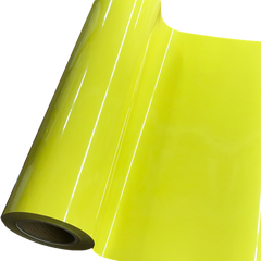 Heat Transfer Vinyl 19" Width LEMON YELLOW HTV