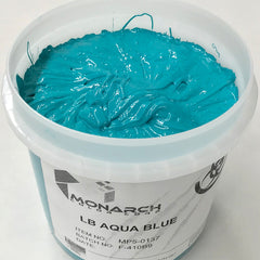 Monarch Plastisol Screen Printing Inks Low Temp Poly / Poly Blend Aqua Blue