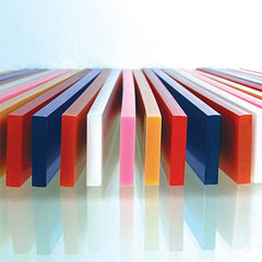 SQUEEGEE BLADE TRIPLE DUROMETER 70/90/70 MEDIUM/HARD/MEDIUM Made in Italy