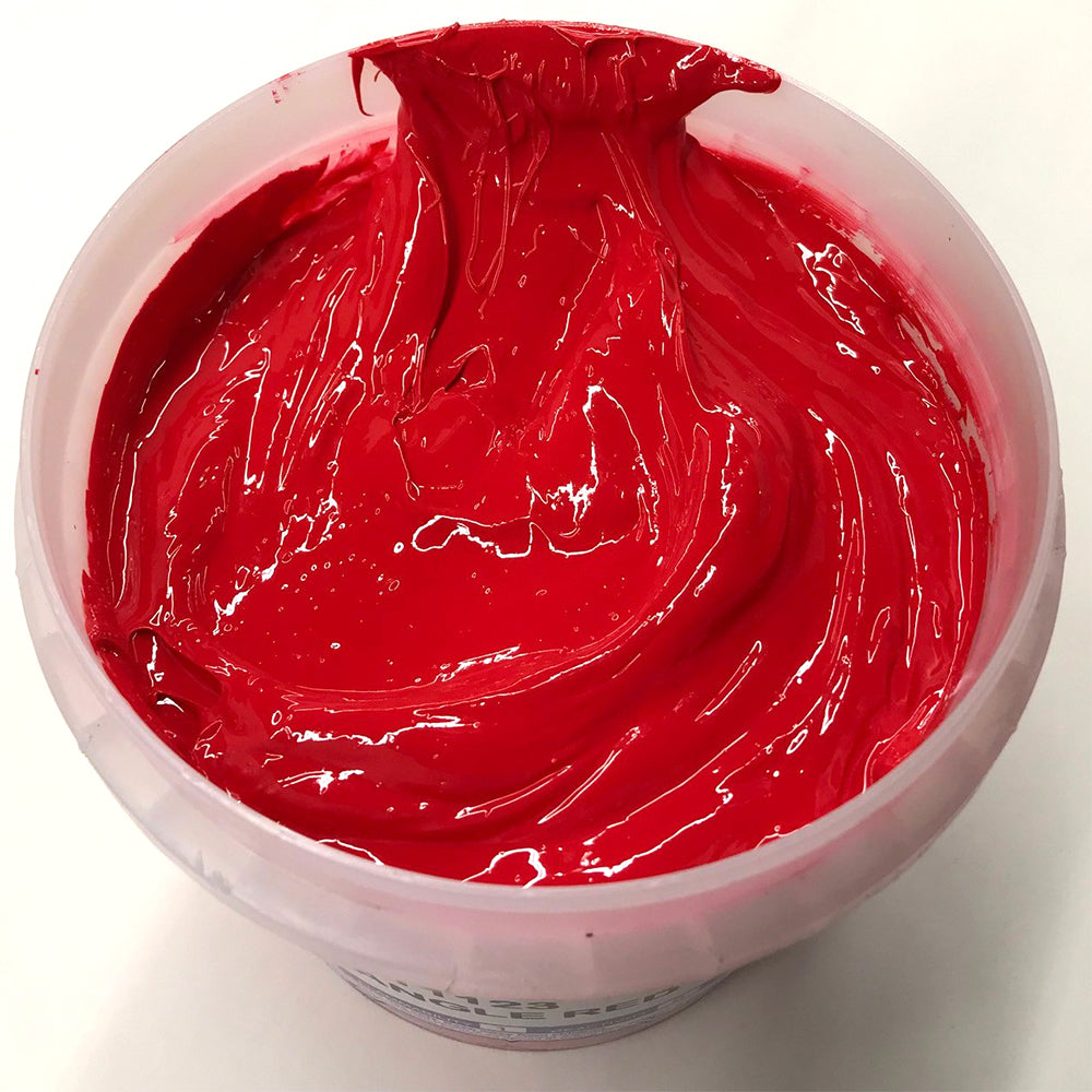 TRIANGLE 1123 RED PLASTISOL OIL BASE INK FOR SILK SCREEN PRINTING – Ace Screen  Printing Supply