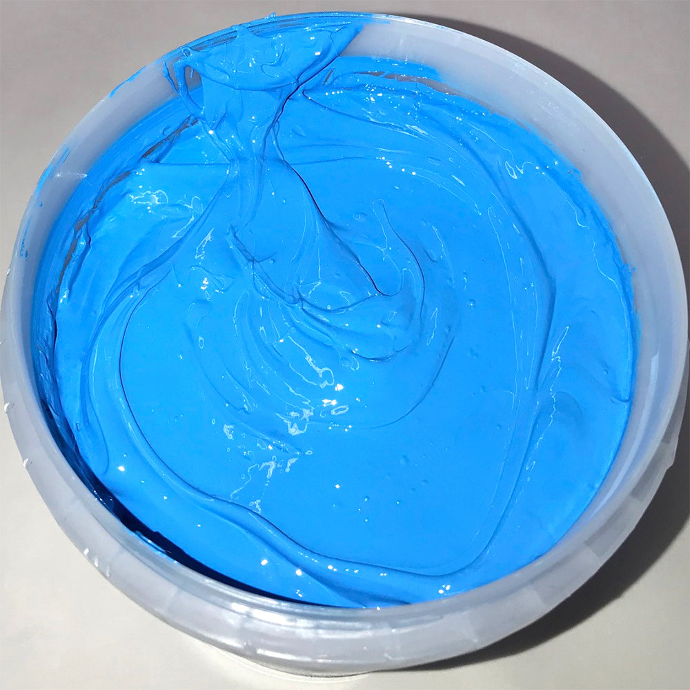 Thermochromic Acrylic Screen printing ink/Paint - Sea Blue to Neon Green