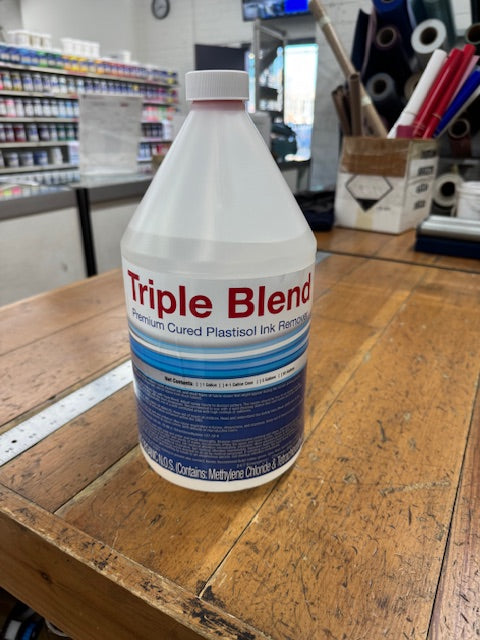 Triple Blend Plastisol Remover