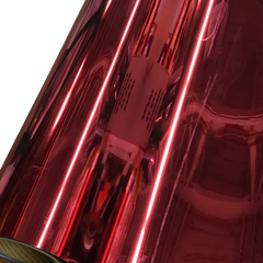 Metallic, Red Heat Transfer Vinyl 19"