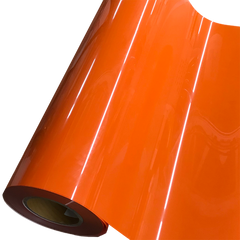 Heat Transfer Vinyl 19" Width ORANGE HTV