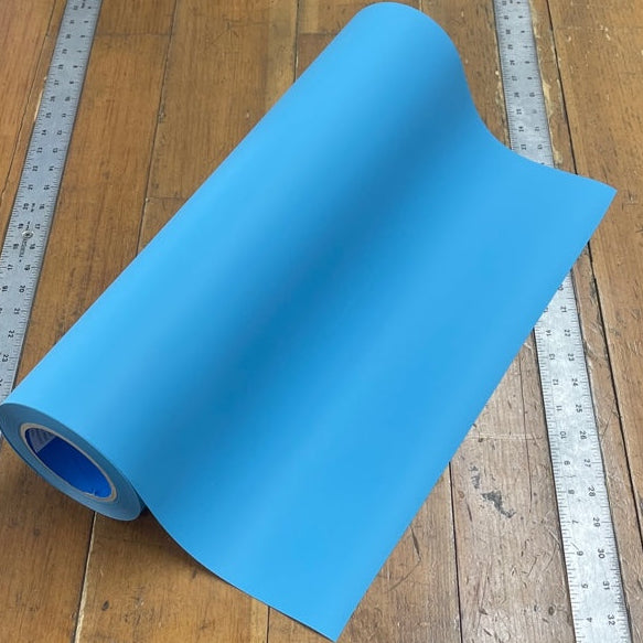 Puff Light Blue Heat Transfer Vinyl 19" HTV