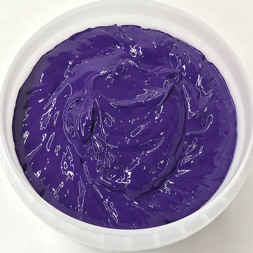Monarch Plastisol Screen Printing Inks Low Temp Poly / Poly Blend Dark Purple