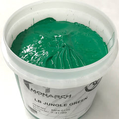 Monarch Plastisol Screen Printing Inks Low Temp Poly / Poly Blend Jungle Green