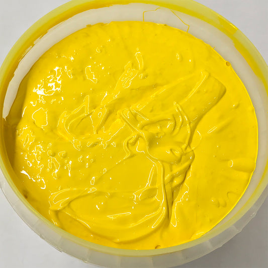 Monarch Plastisol Screen Printing Inks Low Temp Poly / Poly Blend Lemon Yellow