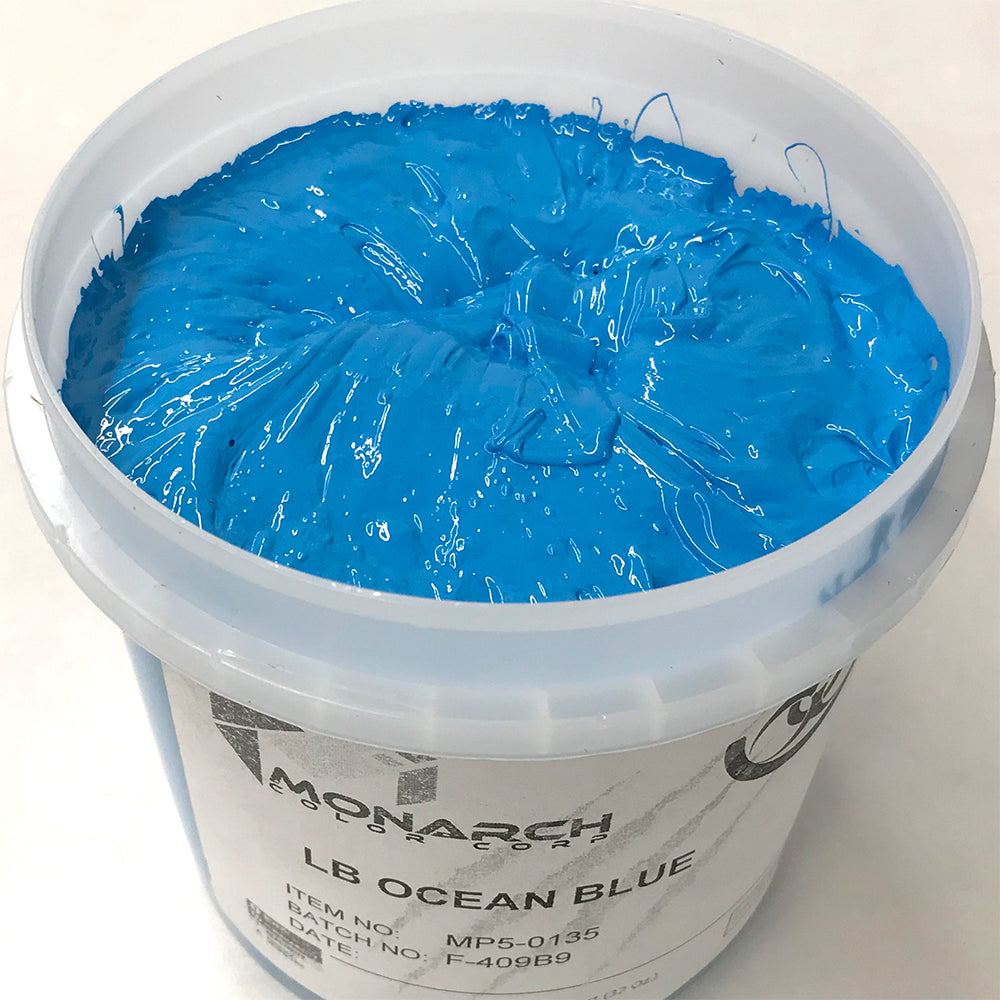 Monarch Plastisol Screen Printing Inks Low Temp Poly / Poly Blend