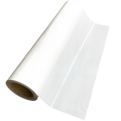 Perforated White Heat Transfer Vinyl 54yds x 19"