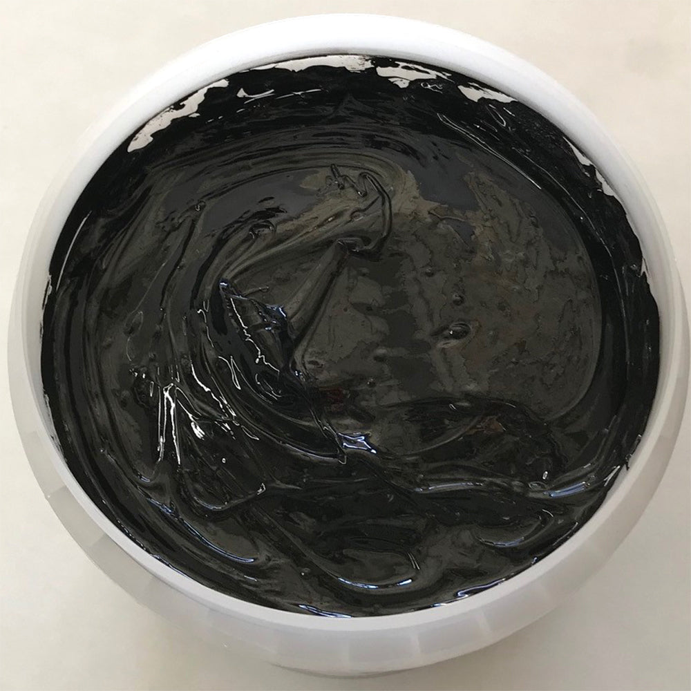 RUTLAND EH8033 NPT SOLID BLACK PLASTISOL OIL BASE INK FOR SILK SCREEN PRINTING